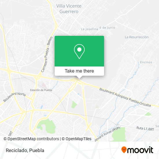 Reciclado map