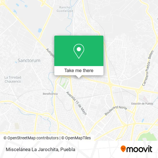 Miscelánea La Jarochita map