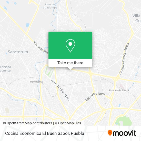 Cocina Económica El Buen Sabor map