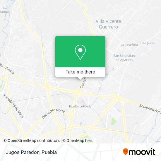 Mapa de Jugos Paredon