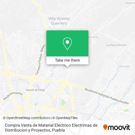 Compra Venta de Material Eléctrico Electrimas de Distribucion y Proyectos map