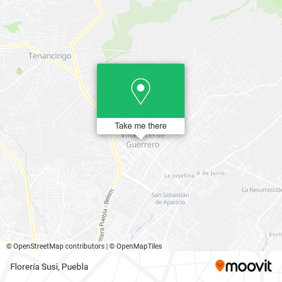 Mapa de Florería Susi