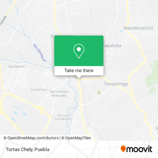 Tortas Chely map