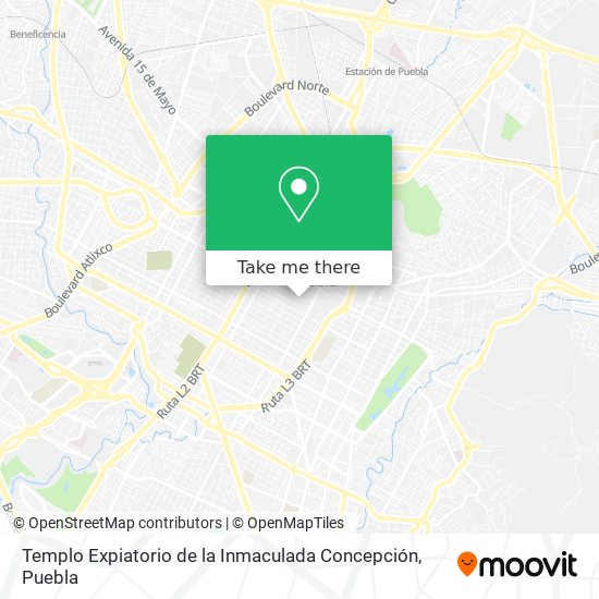 Templo Expiatorio de la Inmaculada Concepción map