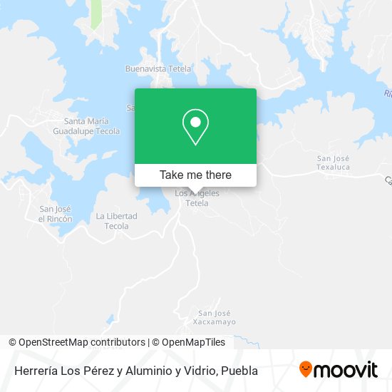 Mapa de Herrería Los Pérez y Aluminio y Vidrio