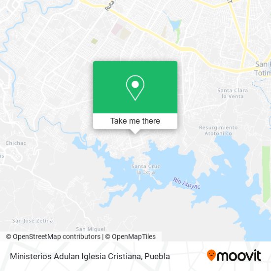 Mapa de Ministerios Adulan Iglesia Cristiana