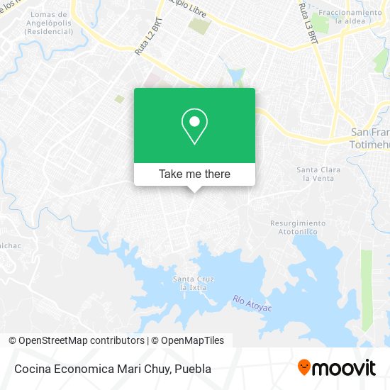 Cocina Economica Mari Chuy map