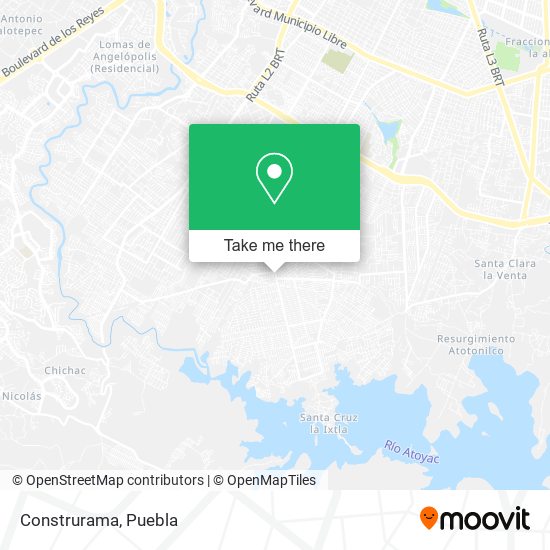 Mapa de Construrama