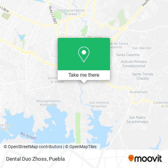 Mapa de Dental Duo Zhoss