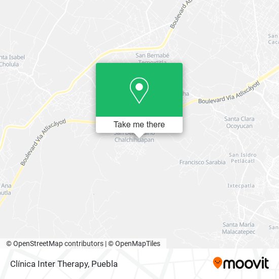 Clínica Inter Therapy map