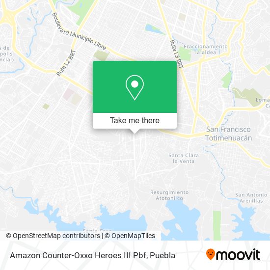 Mapa de Amazon Counter-Oxxo Heroes III Pbf