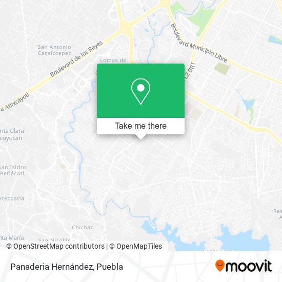 Panaderia Hernández map