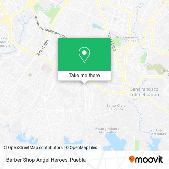 Barber Shop Angel Heroes map