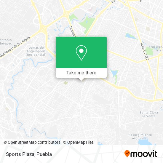 Mapa de Sports Plaza