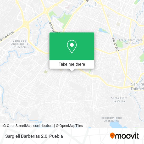 Sargieli Barberías 2.0 map