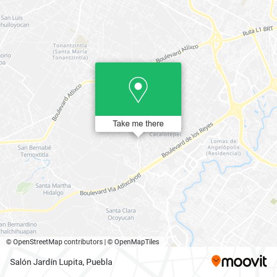 Salón Jardín Lupita map