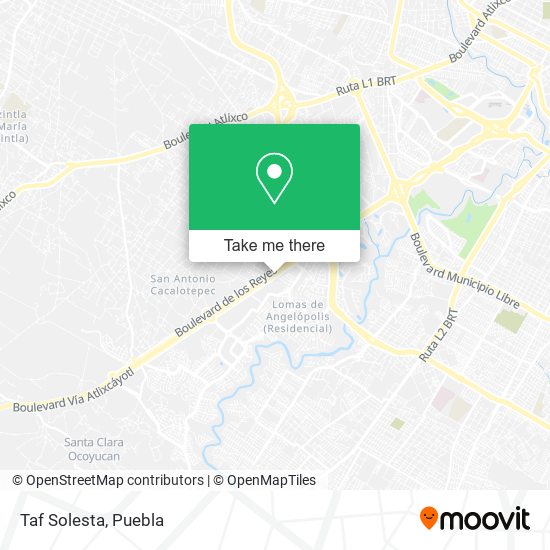 Mapa de Taf Solesta