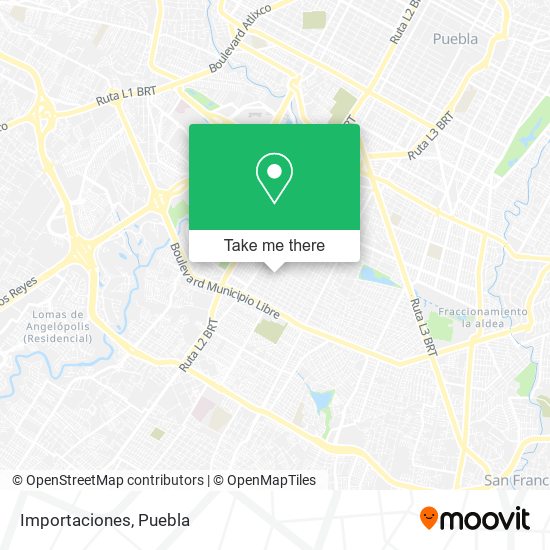 Mapa de Importaciones