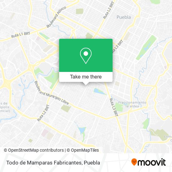 Mapa de Todo de Mamparas Fabricantes