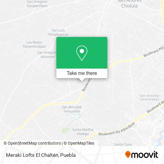 Meraki Lofts El Chaltén map