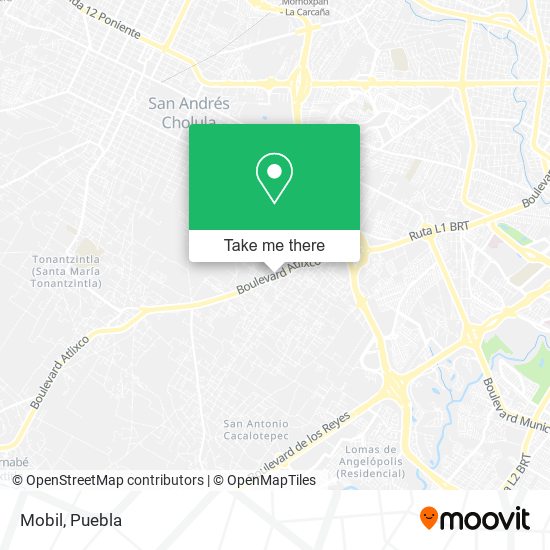 Mobil map