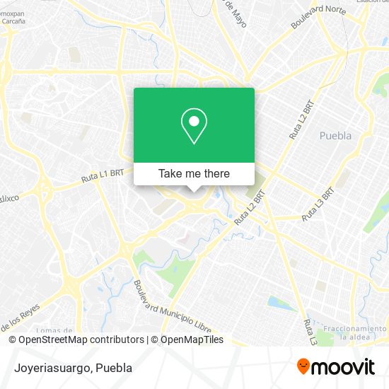Mapa de Joyeriasuargo