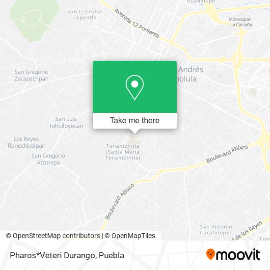 Mapa de Pharos*Veteri Durango