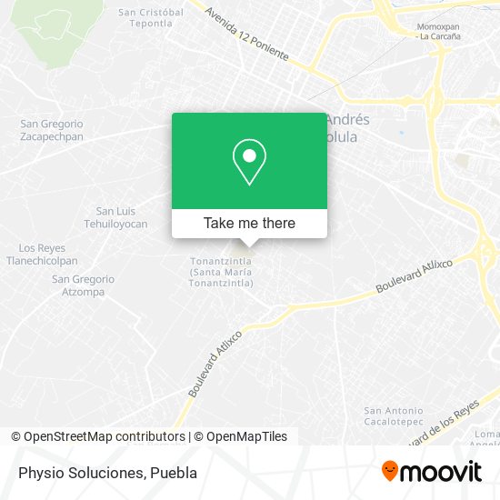 Physio Soluciones map