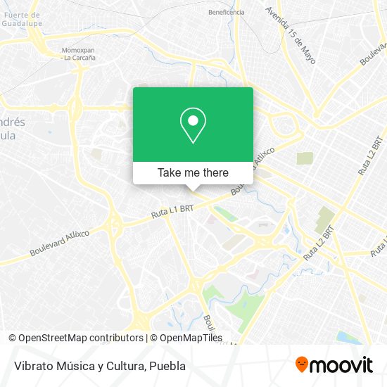Vibrato Música y Cultura map