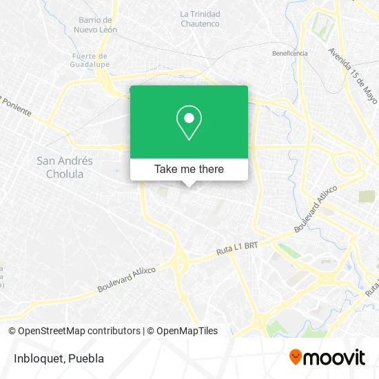 Inbloquet map