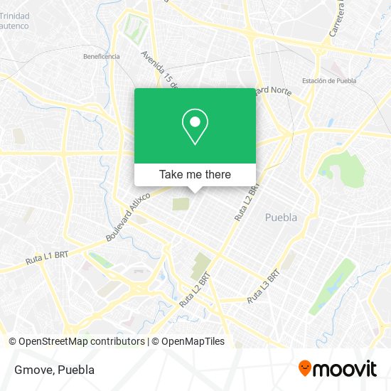 Mapa de Gmove