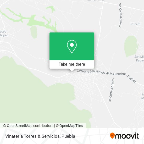 Vinatería Torres & Servicios map