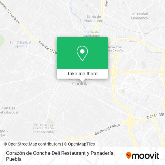 Corazón de Concha-Deli Restaurant y Panadería map
