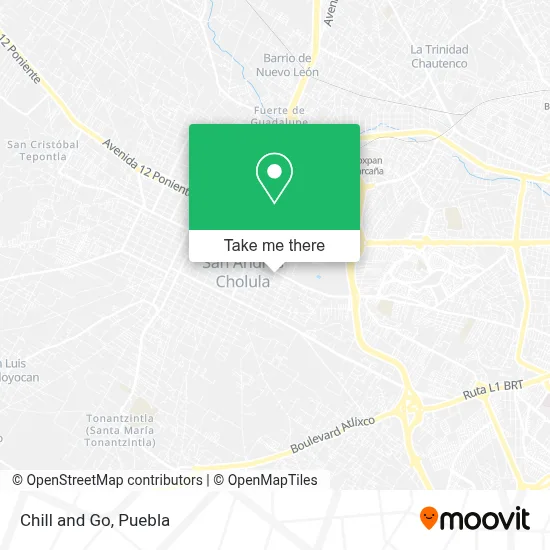 Chill and Go map