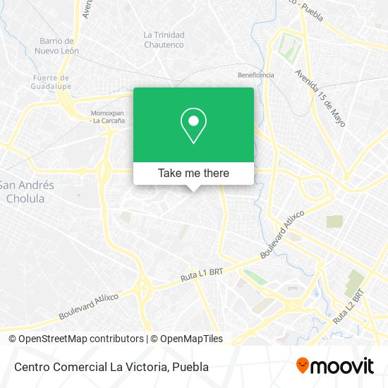 Centro Comercial La Victoria map