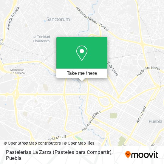 Pastelerías La Zarza (Pasteles para Compartir) map