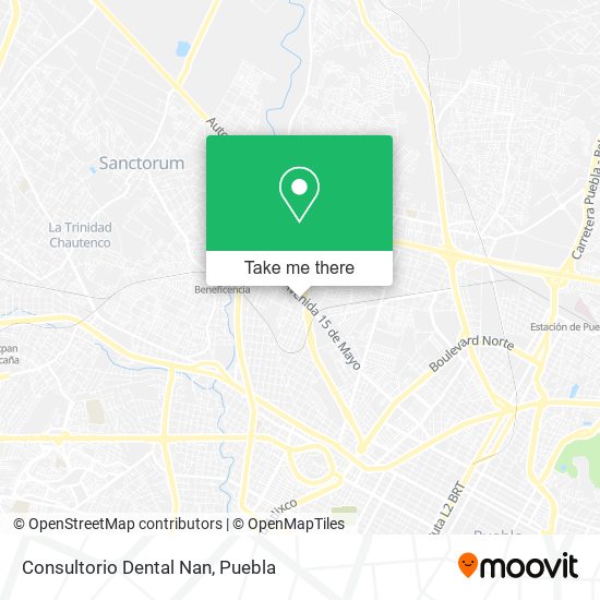 Consultorio Dental Nan map