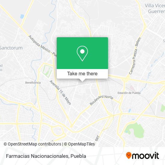 Mapa de Farmacias Nacionacionales