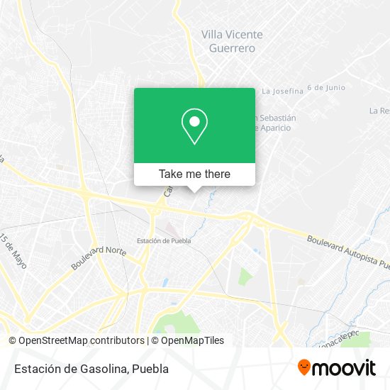 Estación de Gasolina map