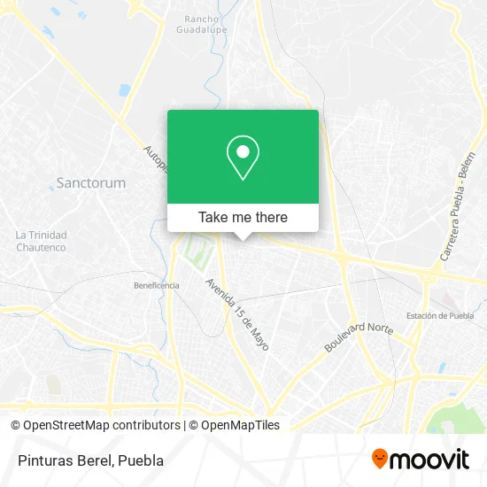 Pinturas Berel map