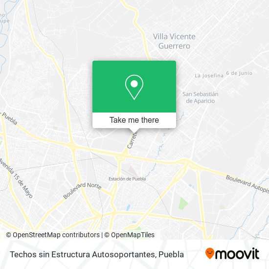 Techos sin Estructura Autosoportantes map
