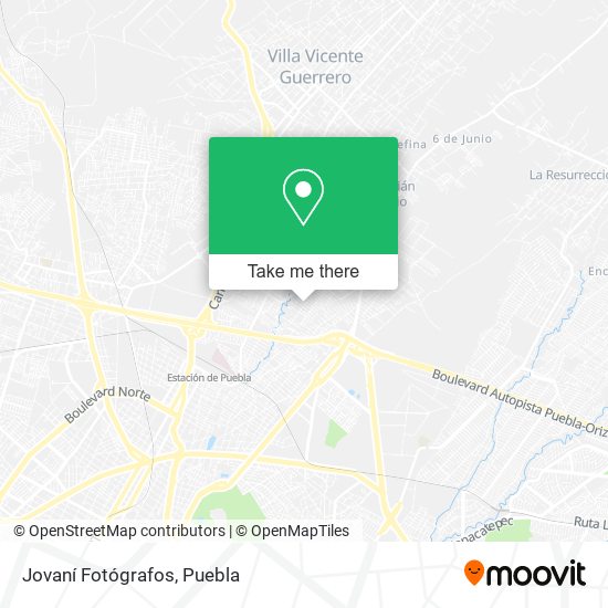 Jovaní Fotógrafos map