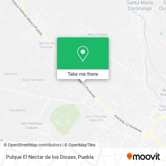 Pulque El Nectar de los Dioses map