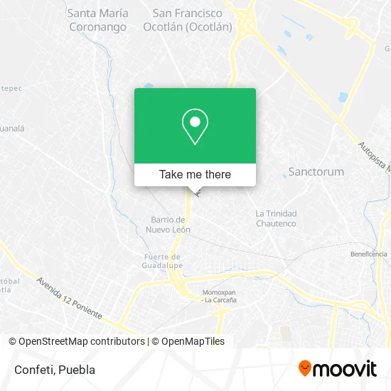 Mapa de Confeti