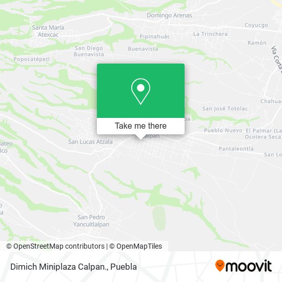 Dimich Miniplaza Calpan. map