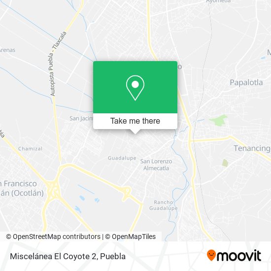 Miscelánea El Coyote 2 map