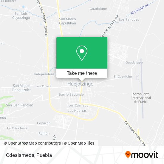 Mapa de Cdealameda