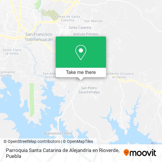 Mapa de Parroquia Santa Catarina de Alejandría en Rioverde