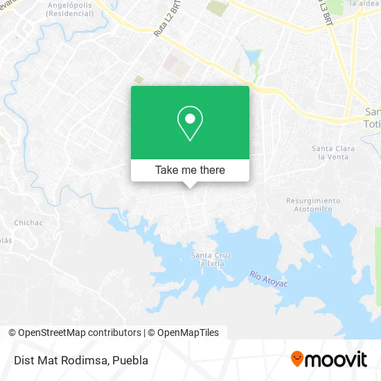 Dist Mat Rodimsa map