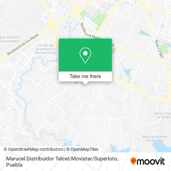 Marucel Distribuidor Telcel / Movistar / Superloto map
